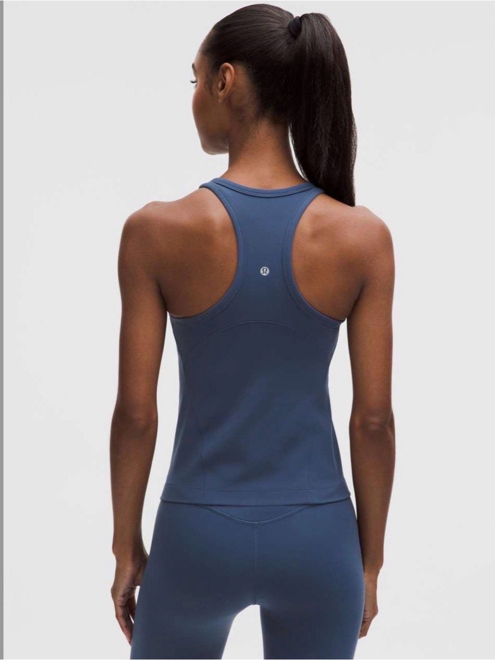 Lululemon Align Waist-Length
Racerback Tank Top in Prep Blue Size 10